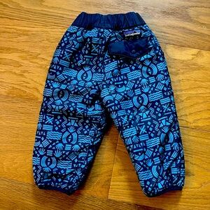 Patagonia Baby Reversible Tribbles Pants  3-6 months